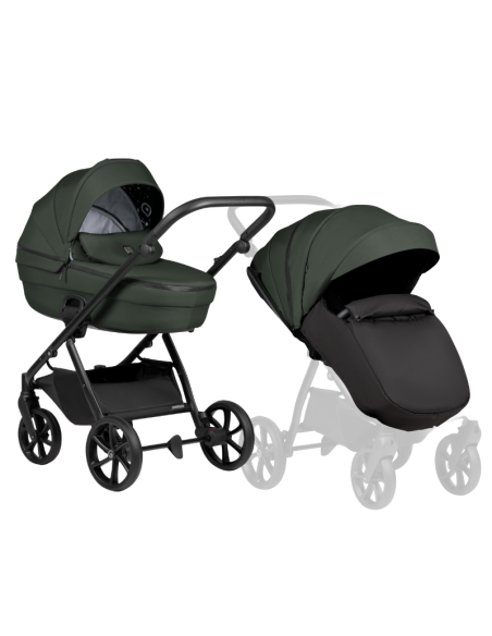 Tutis UNO 6+ бебешка количка 2в1 144 Pistaccio