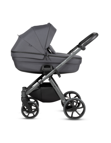 Tutis UNO 6+ бебешка количка 2в1 169 Antracite