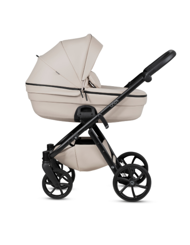 Tutis UNO 6+ Leather бебешка количка 2в1 151 Latte