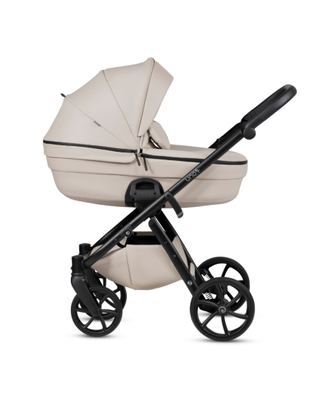 Tutis UNO 6+ Leather бебешка количка 2в1 151 Latte