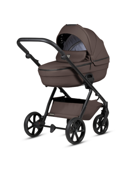 Tutis UNO 6+ Leather бебешка количка 2в1 177 Cioccolata