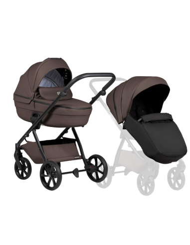 Tutis UNO 6+ Leather бебешка количка 2в1 177...