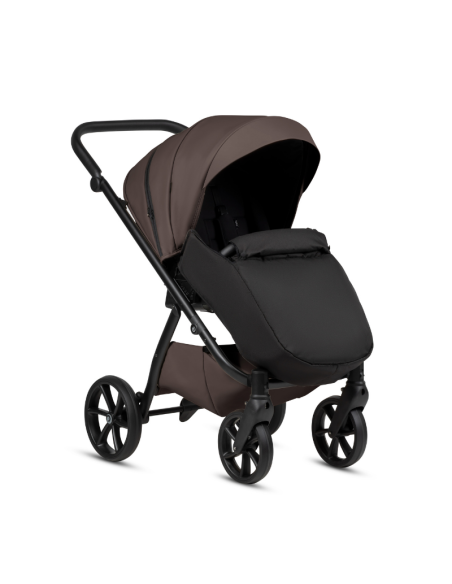 Tutis UNO 6+ Leather бебешка количка 2в1 177 Cioccolata