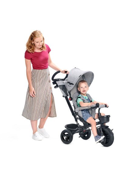 KinderKraft AVEO LIGHT GREY триколка KRAVEO00LGR0000