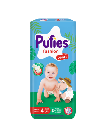 Pufies гащички Fashion 4, 44 бр, 9-15 кг, Maxi Pack