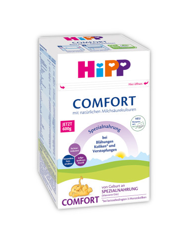 HIPP Комфорт, адаптирано мляко, 2313, 600 гр