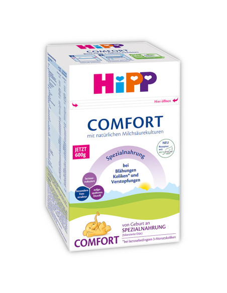 HIPP Комфорт, адаптирано мляко, 2313, 600 гр