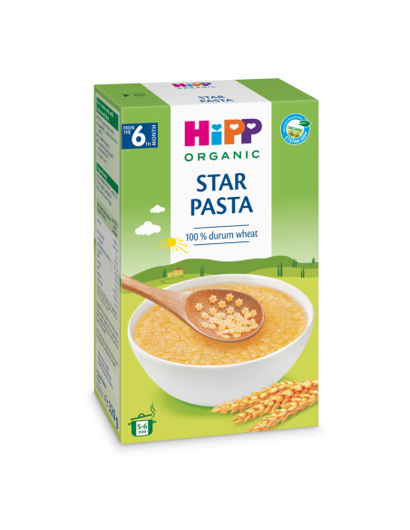 HIPP паста Звездички 3992, храна за бебе, 320 гр