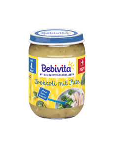 BEBIVITA Броколи, пуешко 1730, пюре, 190 гр