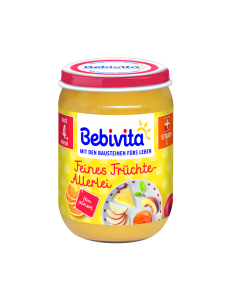 BEBIVITA Микс плодове 1004, пюре, 190 гр