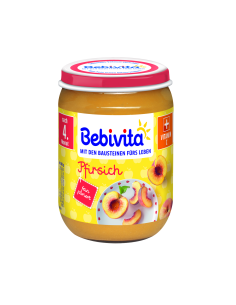 BEBIVITA Праскова 1691, пюре, 190 гр
