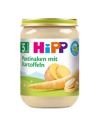 HIPP Пащърнак с картофи 4170, пюре, 190 гр