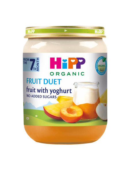 HIPP Дует йогурт, плодове 5475, каша, 160 гр