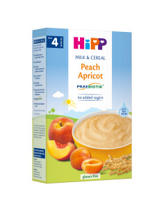 HIPP 2983 Праскова и Кайсия, инстантна каша, 250 гр