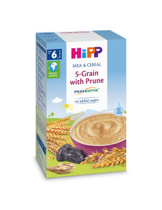 HIPP 2918 5 зърнени култури със Сливи, инстантна каша,...