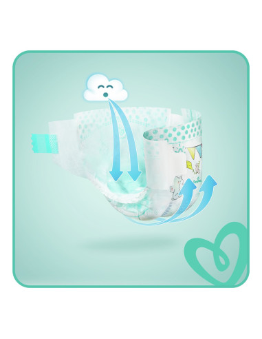 PAMPERS Active Baby XL VPP, пелени, S6, 44бр.