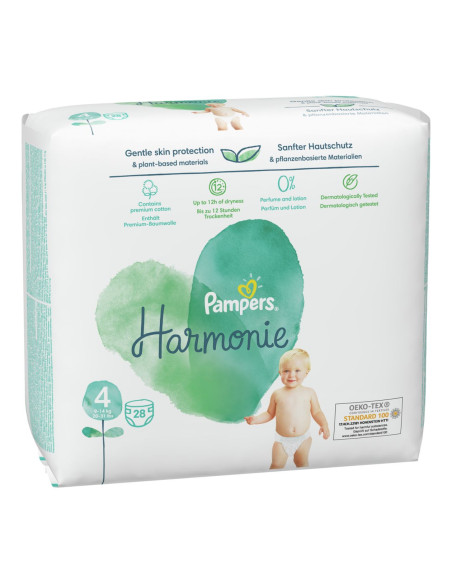 PAMPERS Harmonie Макси, пелени, S4, 28бр.