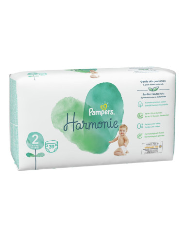 PAMPERS Harmonie Мини, пелени, S2, 39бр.