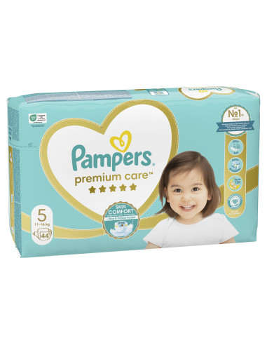 PAMPERS Premium Care Джуниър VP, пелени, S5, 44бр.