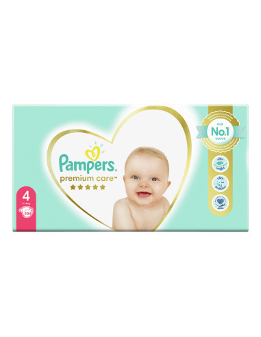 PAMPERS Premium Care Макси MB, пелени, S4, 104бр.