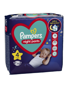 PAMPERS Night VP, гащички, S4, 25бр. 2