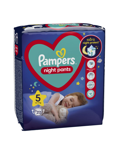 PAMPERS Night VP, гащички, S5, 22бр.