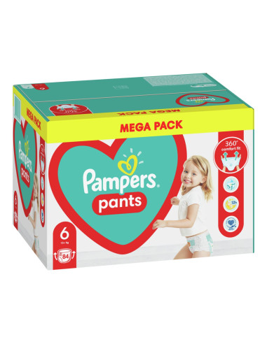 PAMPERS Pants MB, гащички, S6, 84бр.