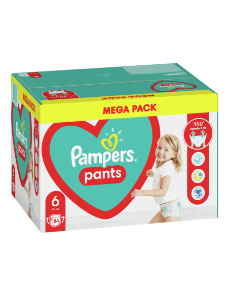 PAMPERS Pants MB, гащички, S6, 84бр.