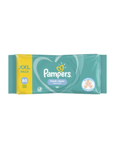 PAMPERS Fresh, мокри кърпички, 80бр.
