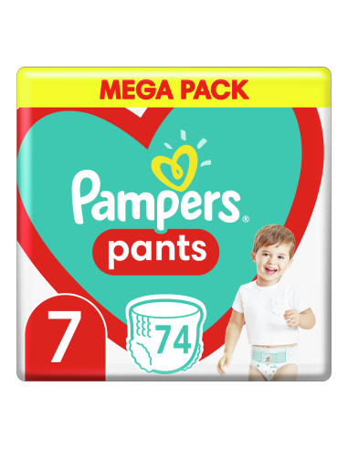 PAMPERS Pants Размер 7, гащички, MB, 74 бр.