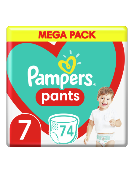 PAMPERS Pants Размер 7, гащички, MB, 74 бр.