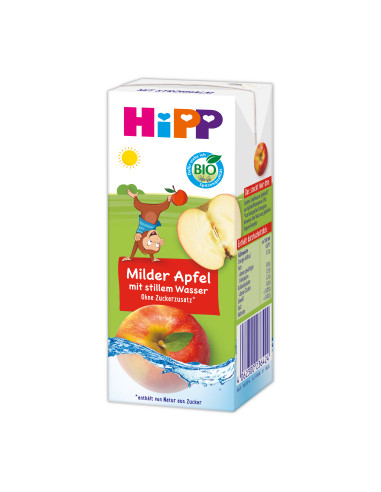 HIPP 8912 Ябълков, детска напитка, с минерална...