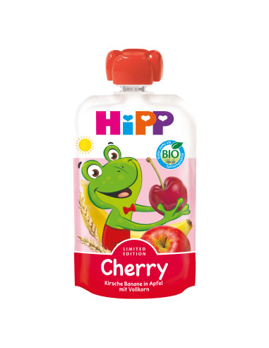 HIPP 47023 БИО Череша, Банан и Ябълка с...