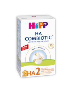 HIPP HA2 Комбиотик Хипоалергенно, адаптирано мляко, 2148,...