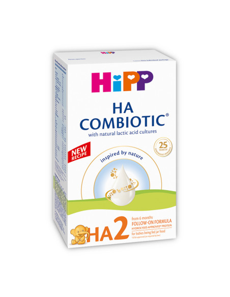 HIPP HA2 Комбиотик Хипоалергенно, адаптирано мляко, 2148, 350 гр