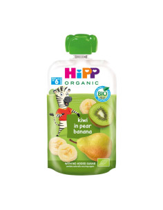 HIPP  8527 HiPPiS БИО Круша, банан, киви, плодова...