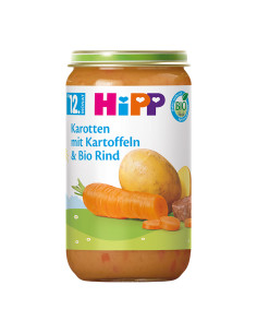 HIPP 6850 БИО Зеленчуци микс с Говеждо, пюре, 250 гр