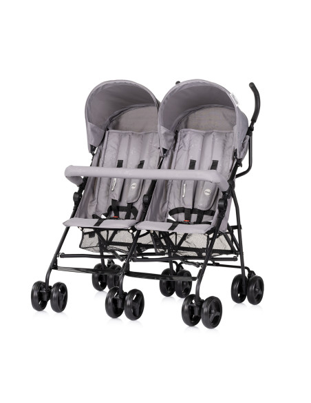 Количка за 2 деца"Double Point" облак