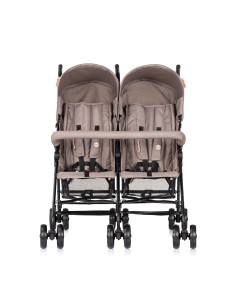 Количка за 2 деца"Double Point" тирамису 2