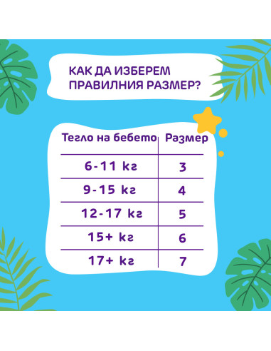 Pufies гащички Fashion 3, 50бр, 6-11кг, Maxi Pack