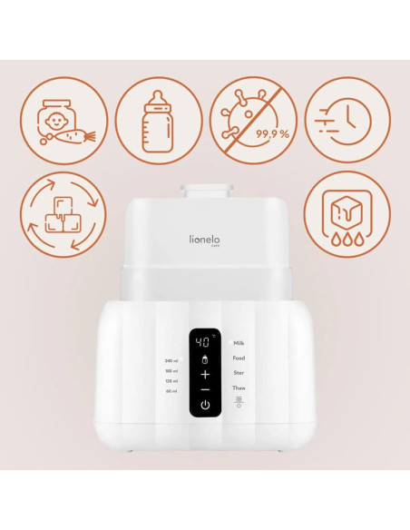 Двоен нагревател за шишета Lionelo Thermup Duo