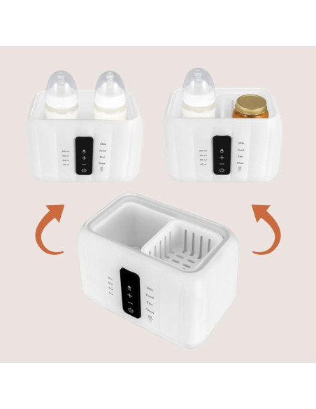 Двоен нагревател за шишета Lionelo Thermup Duo