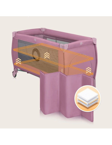 Бебешка кошара Lionelo Stefi Plus