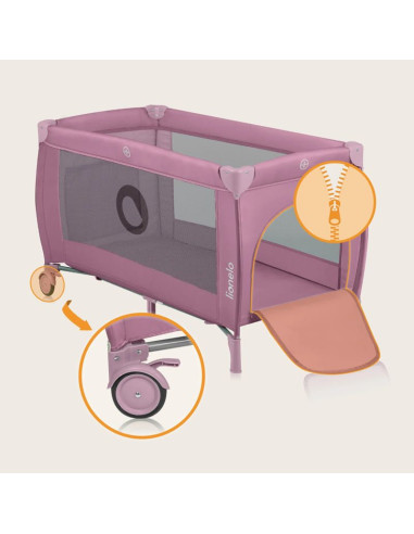 Бебешка кошара Lionelo Stefi Plus