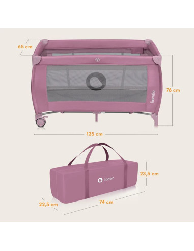 Бебешка кошара Lionelo Stefi Plus