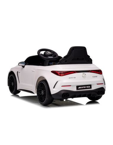 Електрическа кола Mercedes AMG CLE 53 бяла