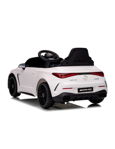Електрическа кола Mercedes AMG CLE 53 бяла