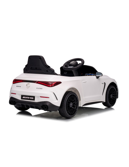 Електрическа кола Mercedes AMG CLE 53 бяла