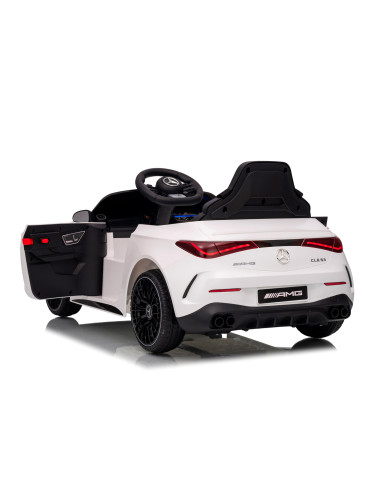 Електрическа кола Mercedes AMG CLE 53 бяла