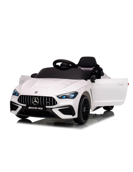 Електрическа кола Mercedes AMG CLE 53 бяла